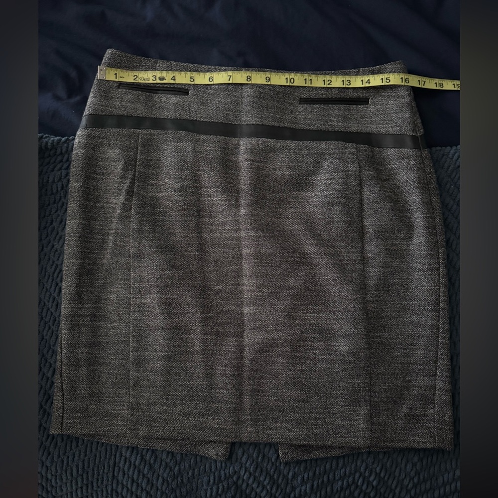 Express Charcoal Pencil Skirt
